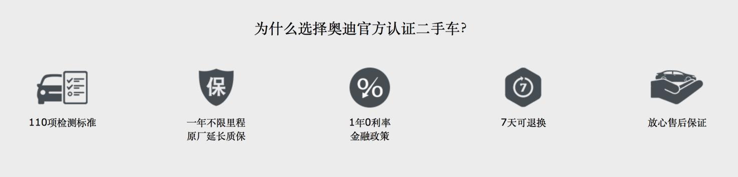 奥迪官方认证二手车522用户节来袭，你还在等什么？