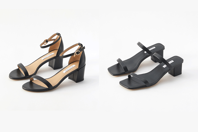 一字带凉鞋，显瘦显腿长！