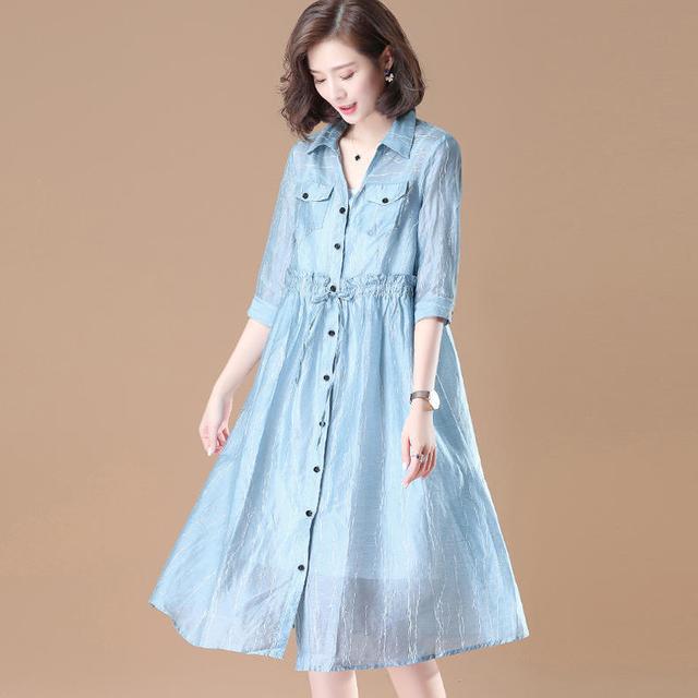 适合奔四女人穿两件套裙，洋气好看显文艺