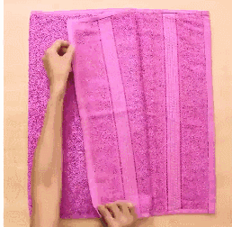 旧毛巾别再当抹布用了，缝一缝挂墙上，看到的人都夸好！