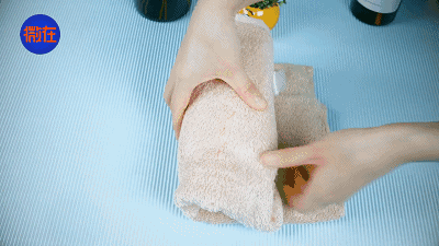 旧毛巾别再当抹布用了，缝一缝挂墙上，看到的人都夸好！