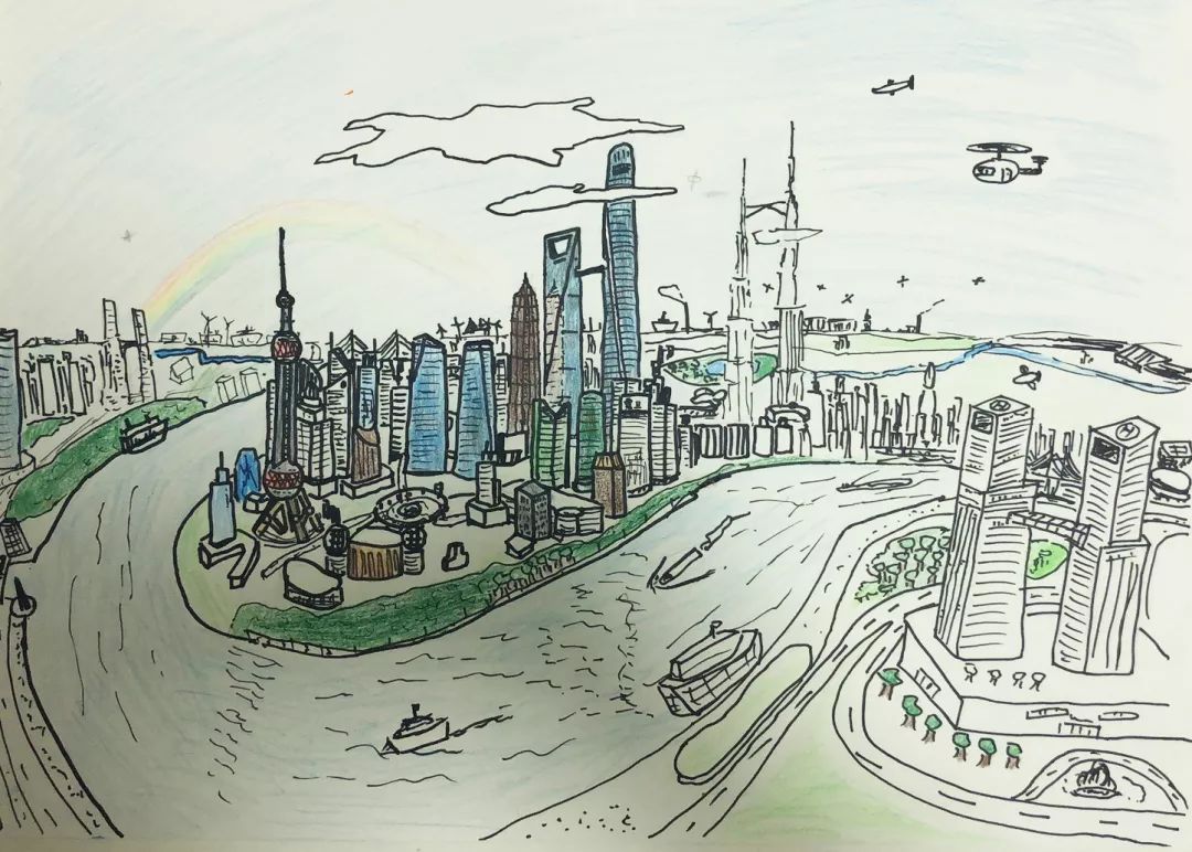 童心绘出爱国心,小手画出大城市 | 第四届