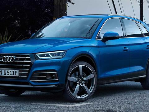 奥迪Q5插电混动版官图发布 百公里油耗2.1L