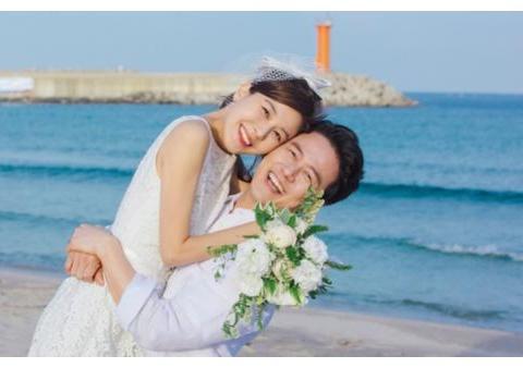 女抱男婚纱照_婚纱照女