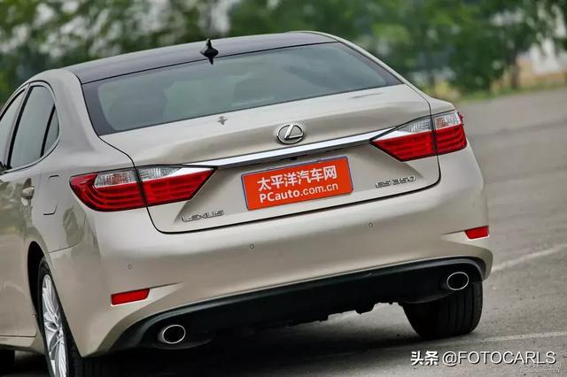实拍|六代雷克萨斯ES350 V6,沙漏脸才是真经典,售价超65万