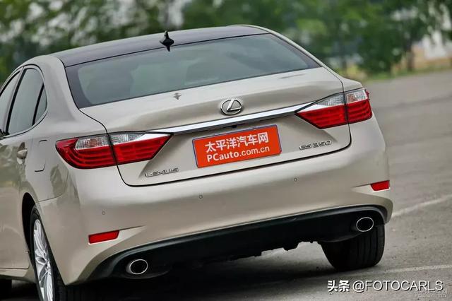 实拍｜六代雷克萨斯ES350 V6，沙漏脸才是真经典，售价超65万