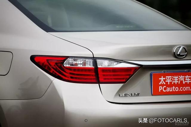 实拍|六代雷克萨斯ES350 V6,沙漏脸才是真经典,售价超65万