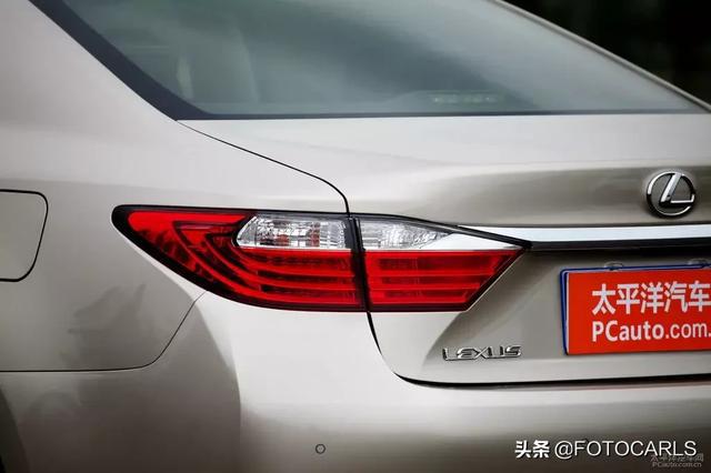 实拍｜六代雷克萨斯ES350 V6，沙漏脸才是真经典，售价超65万