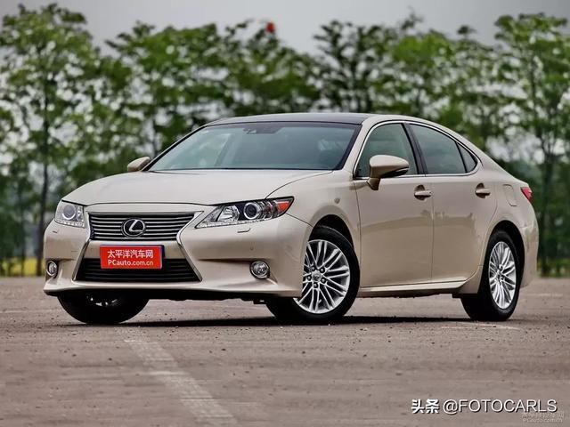 实拍|六代雷克萨斯ES350 V6,沙漏脸才是真经典,售价超65万
