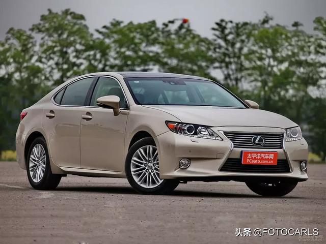 实拍｜六代雷克萨斯ES350 V6，沙漏脸才是真经典，售价超65万