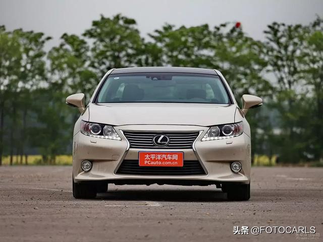 实拍｜六代雷克萨斯ES350 V6，沙漏脸才是真经典，售价超65万