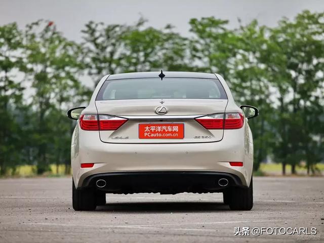 实拍｜六代雷克萨斯ES350 V6，沙漏脸才是真经典，售价超65万