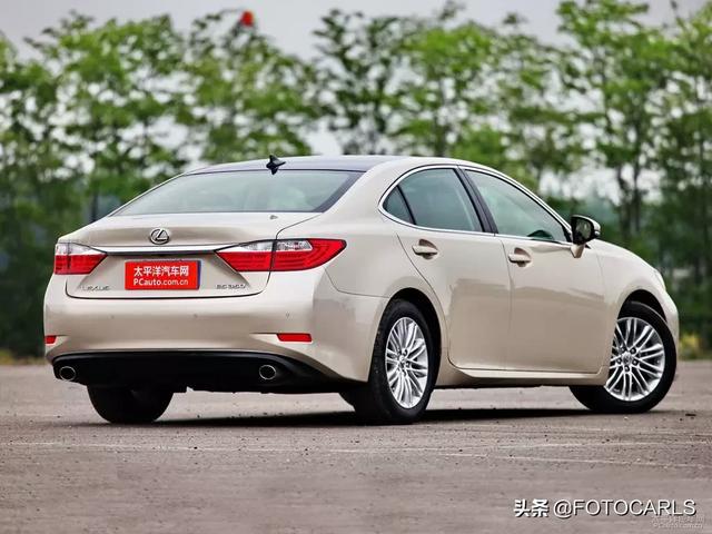 实拍｜六代雷克萨斯ES350 V6，沙漏脸才是真经典，售价超65万