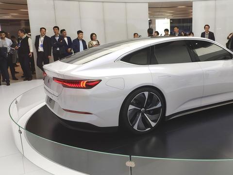 上海车展：蔚来ET预览版实车