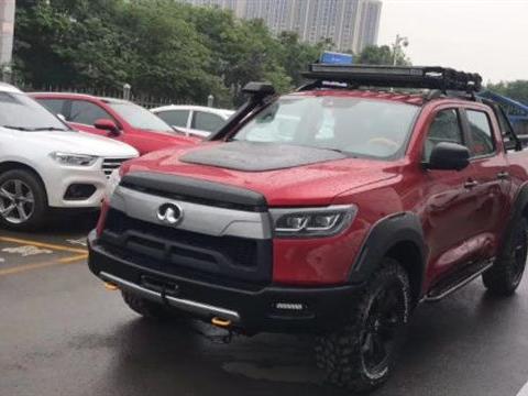 长城炮已到店，红黑配色+三把锁霸气，或夏季上市！