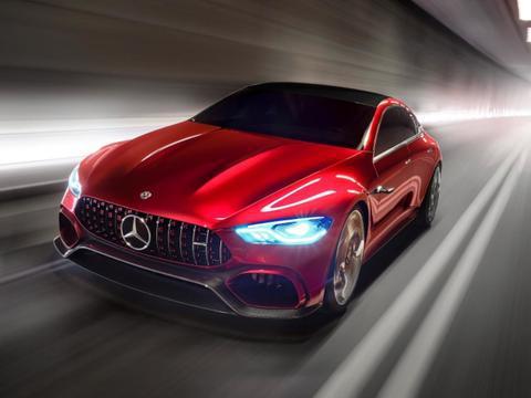 2020奔驰AMG GT73混合动力轿跑预告，可达800马力