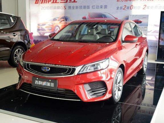 2018吉利缤瑞，外观内饰全面升级，外观更加新颖