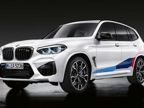 宝马X3/4 M Performance官图发布 大量碳纤维元素加持