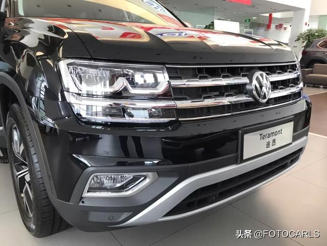 大众途昂330TSI实拍,外观够粗壮霸气,内饰有过分了