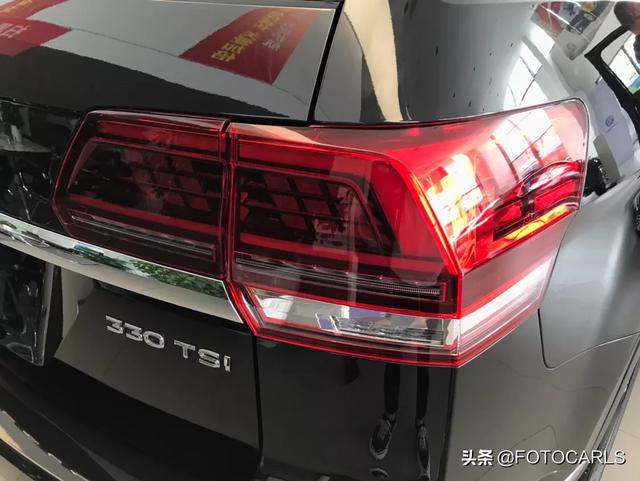 大众途昂330TSI实拍,外观够粗壮霸气,内饰有过分了