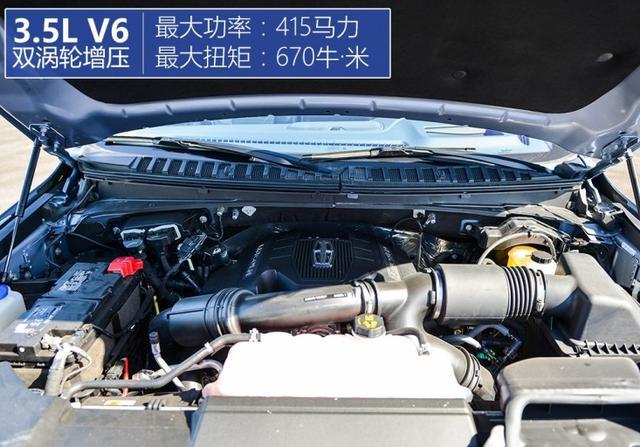 车长5米3,配3.5T+10AT,415马力还带四驱,林肯领航员了解一下