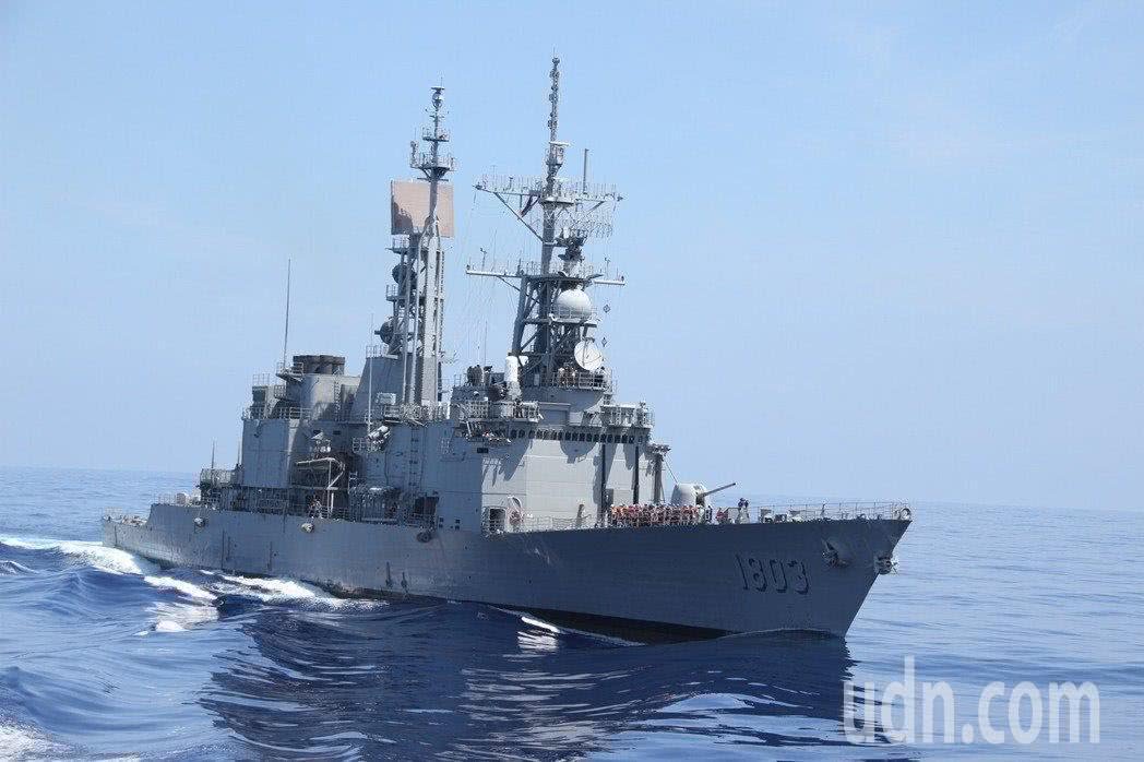  台海军“纪德”舰资料图 图片来自台媒
