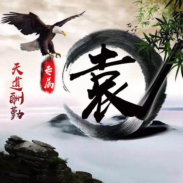 姓氏头像,签名壁纸,中国风水墨霸气雄鹰,一共12款等你带走