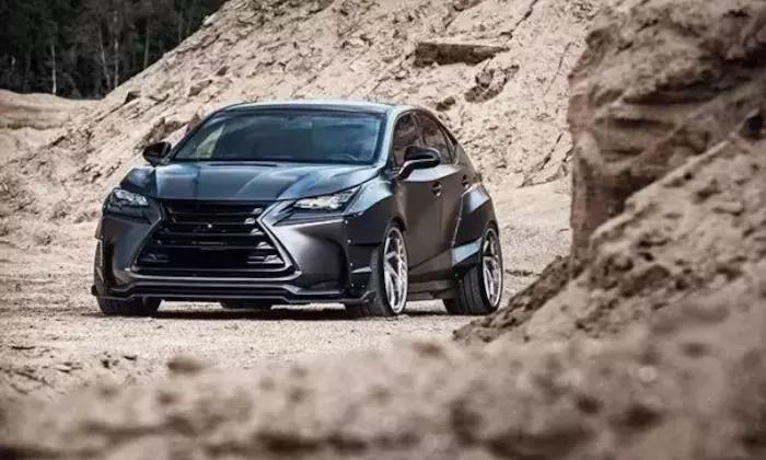 爆改雷克萨斯NX200t,锋利无比堪称钢铁战斗机