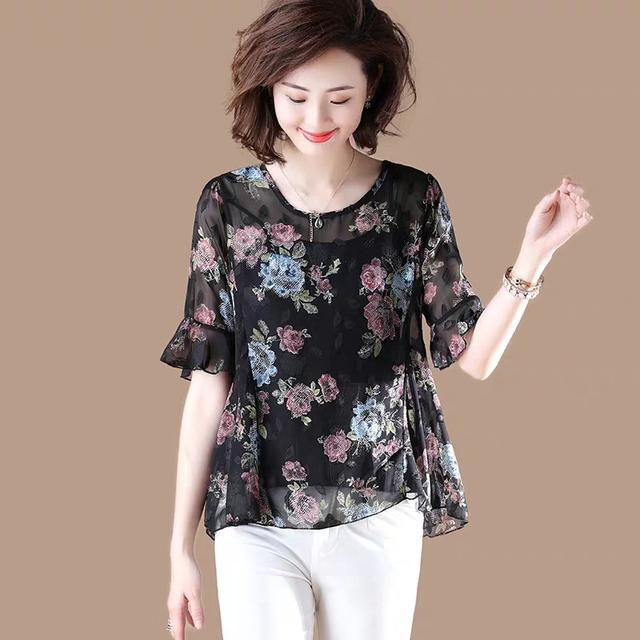 唯美浪漫女人味十足,飘逸雪纺衫 唯美浪漫女人味十足,飘逸雪纺衫