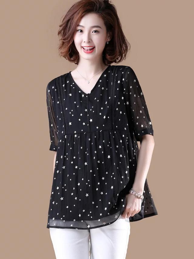 唯美浪漫女人味十足,飘逸雪纺衫 唯美浪漫女人味十足,飘逸雪纺衫