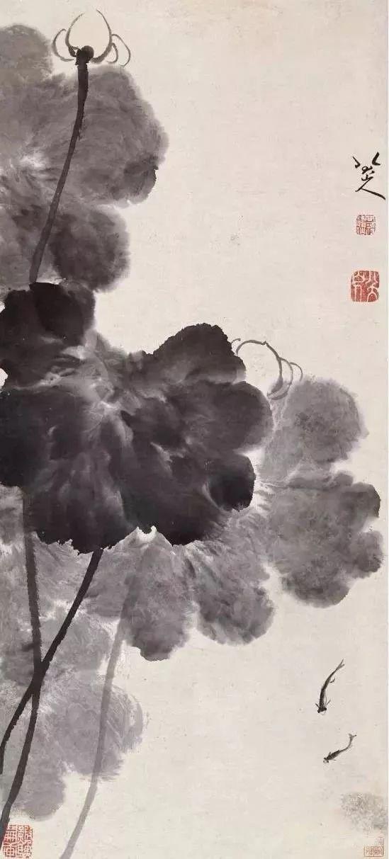 八大山人笔下的荷,可乘凉!