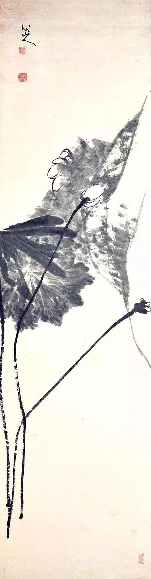 八大山人笔下的荷,可乘凉!