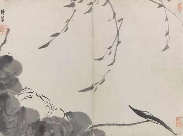 八大山人笔下的荷,可乘凉!