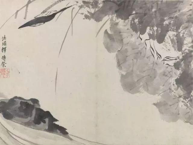 八大山人笔下的荷,可乘凉!