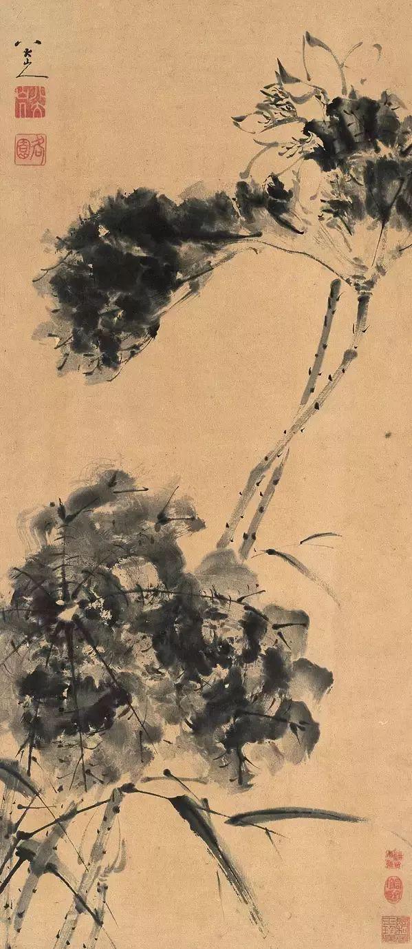 八大山人笔下的荷,可乘凉!