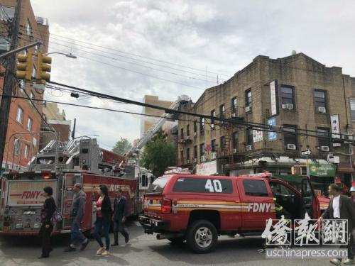 美国纽约一公寓突发火灾 3名华裔住客受伤