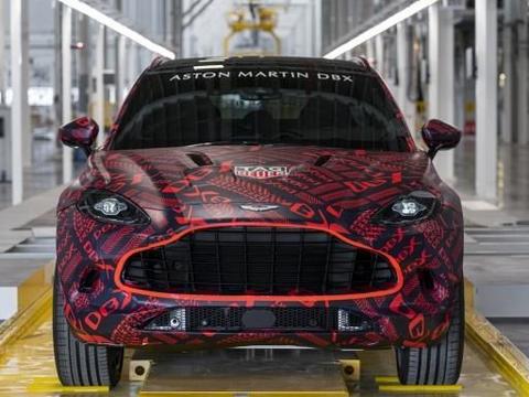 阿斯顿马丁第一部SUV车型DBX的首台准量产版近期下线