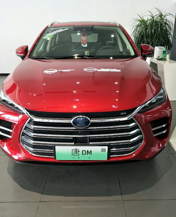 国六比亚迪唐DM到店实拍,这个地方减配了?