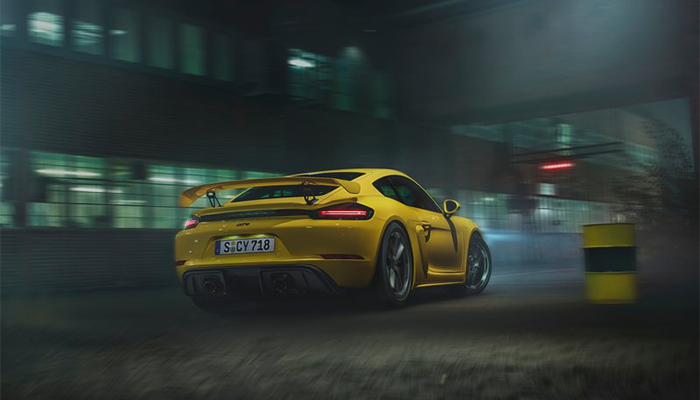 718 Cayman GT4发布官图,入门GT车型,提供更纯粹的驾驶乐趣