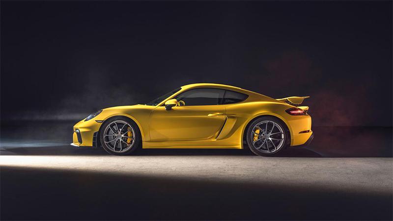 自吸+手动 保时捷718 Cayman GT4和718 Spyder官图发布