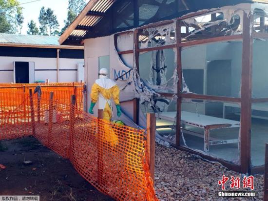 资料图:当地时间2月25日,医治埃博拉病毒(Ebola)的重要医疗中心遭到攻击,刚果民主共和国卫生当局警告,恐爆发严重的新疫情。