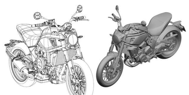 春风700跨界运动复古新车设计专利曝光，对标贝纳利幼狮800