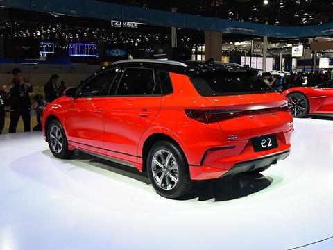 定位为两厢轿车，比亚迪e2量产车型下线，将于7月中旬上市