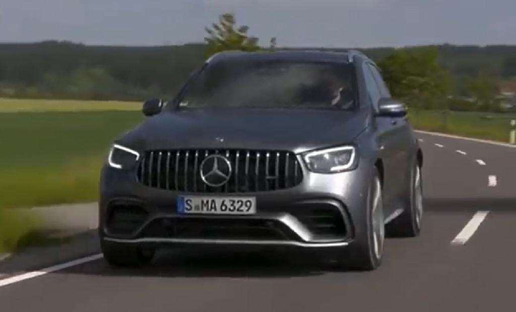 最狂野的中小型SUV	实拍2020款奔驰AMG GLC 63S