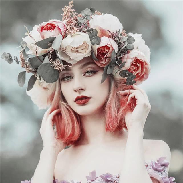 最美不过花仙子,摄影师jovana rikalo