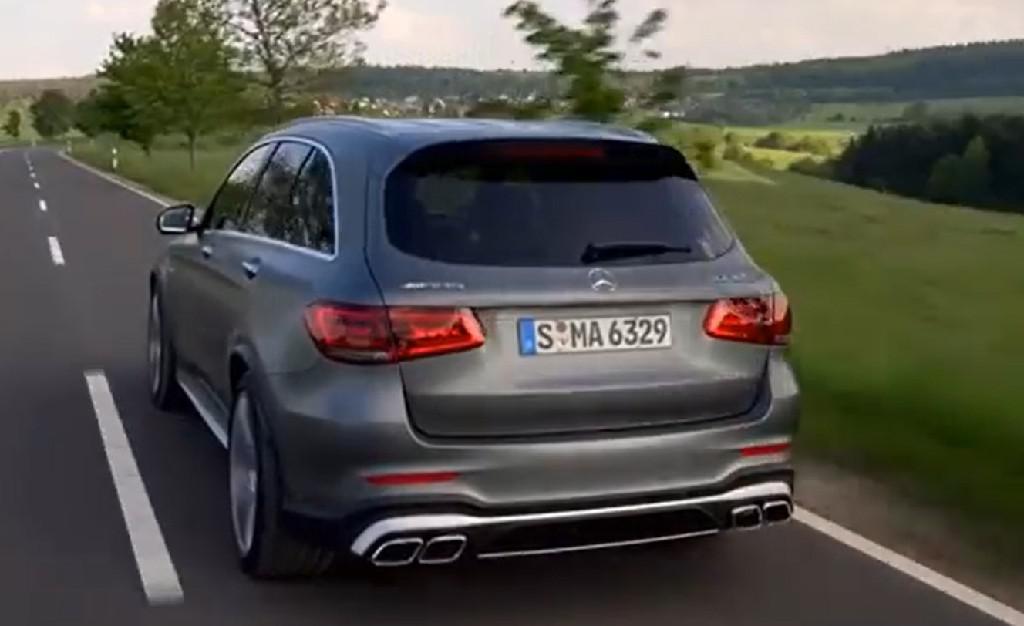 最狂野的中小型SUV 实拍2020款奔驰AMG GLC 63S