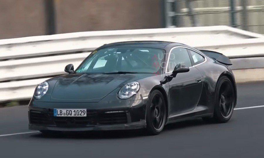 Porsche正紧锣密鼓测试911 GT3 Touring 纯手排会复活吗？