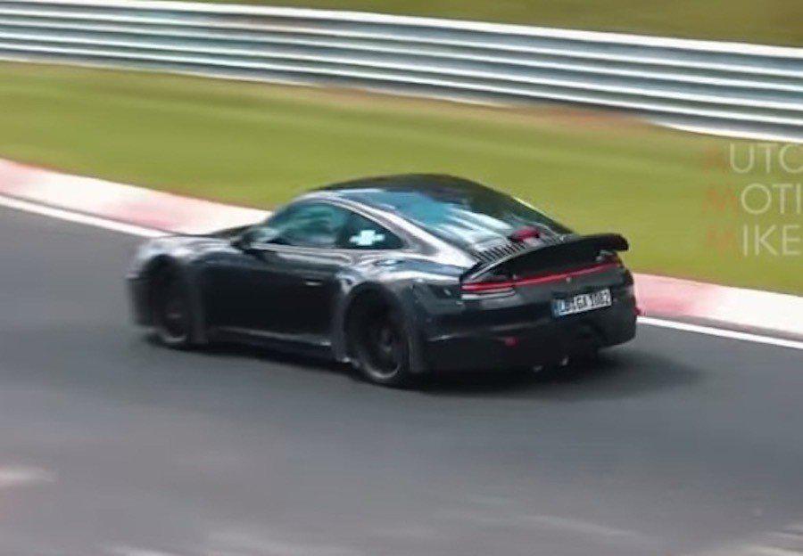 Porsche正紧锣密鼓测试911 GT3 Touring 纯手排会复活吗？