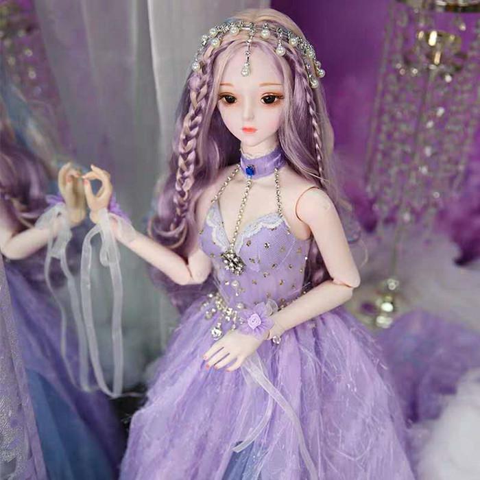 12星座专属"多丽丝娃娃",水瓶座丛林花仙子,射手座随性黑婚纱