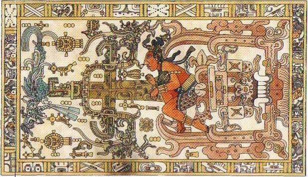玛雅文明壁画